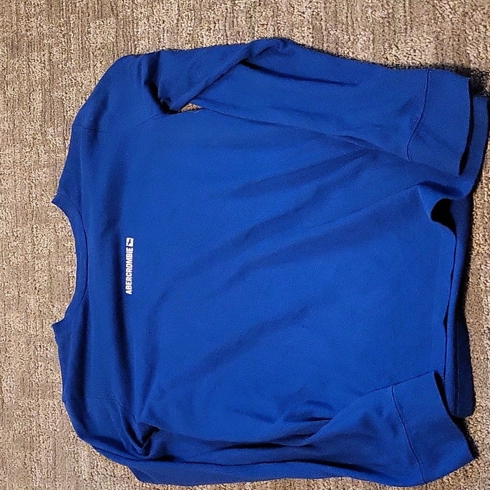 Blue Abercrombie kids shirt boys